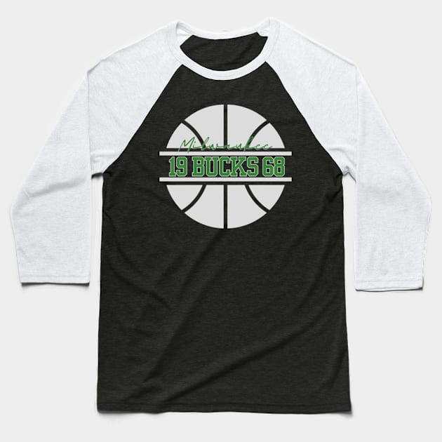 milwaukee bucks Baseball T-Shirt by soft and timeless